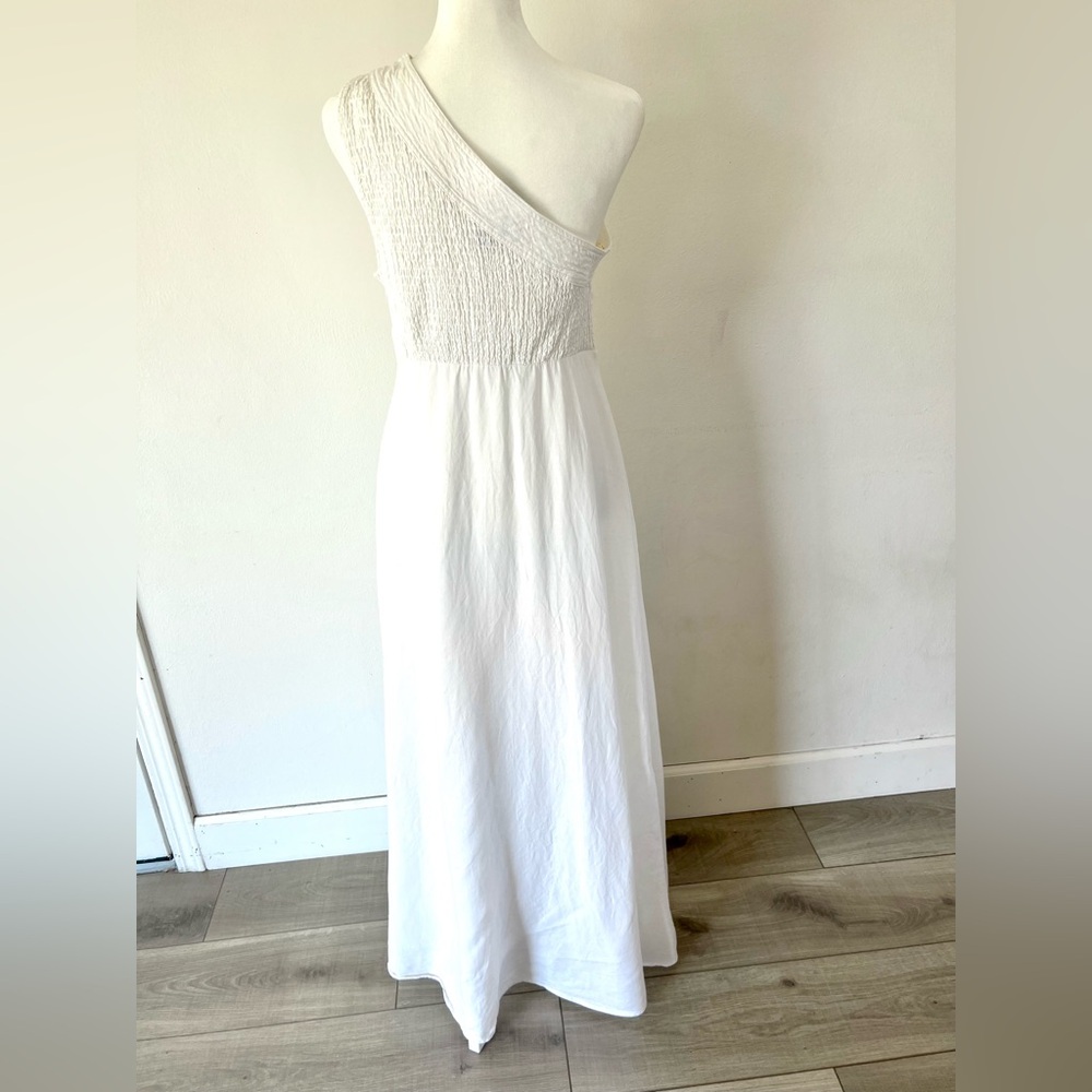 FARM Rio One-Shoulder White Maxi Dress - Picture 6 of 11